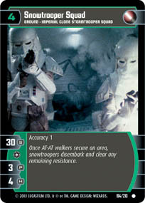 Snowtrooper Squad - Foil